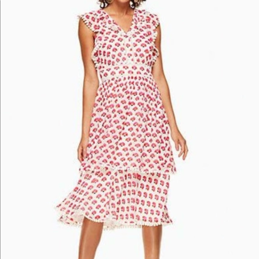 Floral print dress